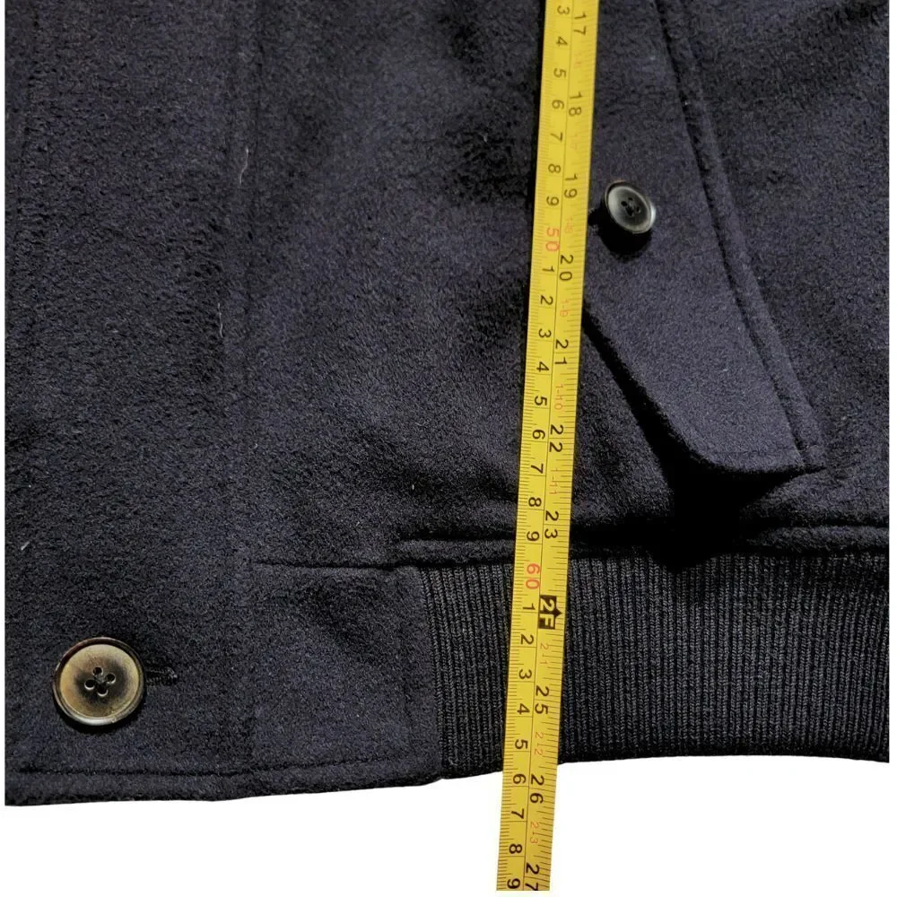 *RARE* POLO RALPH LAUREN Silk, Wool, Leather & Corduroy Bomber Jacket Mens M